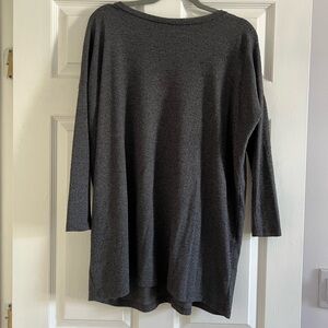 Charcoal Sweater Dress